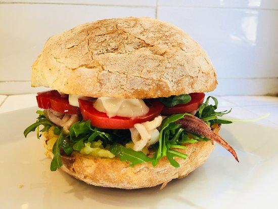 Pisca Sardinian Fish Burger